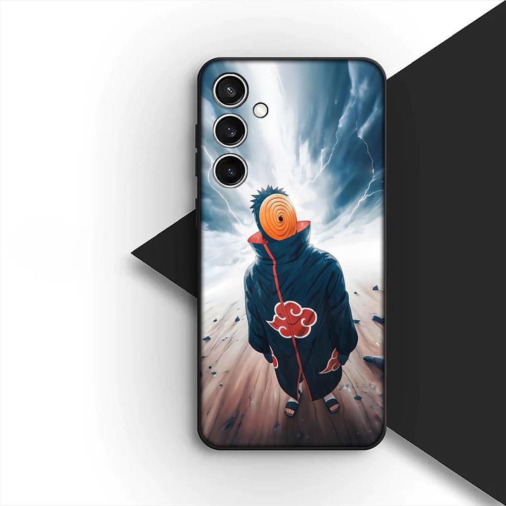 for Samsung Galaxy S20 S22 S21 FE Ultra Plus A07 A17 A15 A16 A25 A57 A37 Phone Case Obito Itachi Uchiha Tobi Akatsuki Narutos