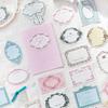 Large capacity: 126 pieces Scrapbooking material Set Vintage Planner handmade DIY Craft Supplies