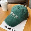 Cotton Retro Vintage Baseball Cap Men Women Denim Embroidered Letters Hat Cotton Soft Top Caps Casual Retro Unisex Hats