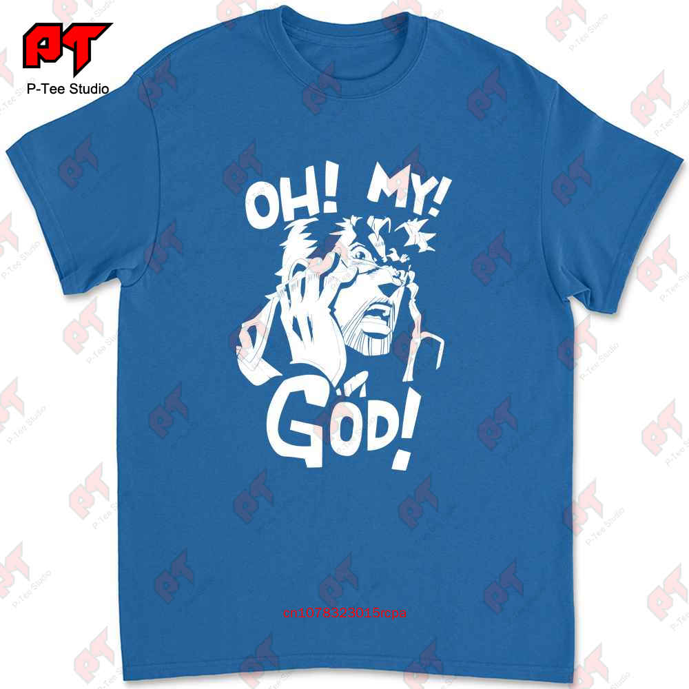 JojoS Bizarre Adventure Joseph Joestar Oh My God T Shirt 3CFU
