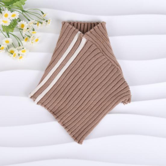 Fake Collar Scarf Detachable High Collar Solid Color Knitted Turtleneck Scarves Collar Insert Fashion