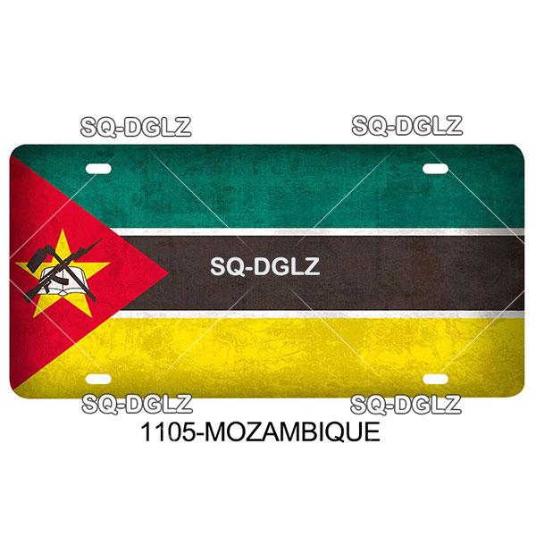 [SQ-DGLZ] M-P Country Flag 15x30cm Metal Sign Vintage Plaque Tin Sign Wall Decor For Bar Pakistan/Netherlands/Malaysia