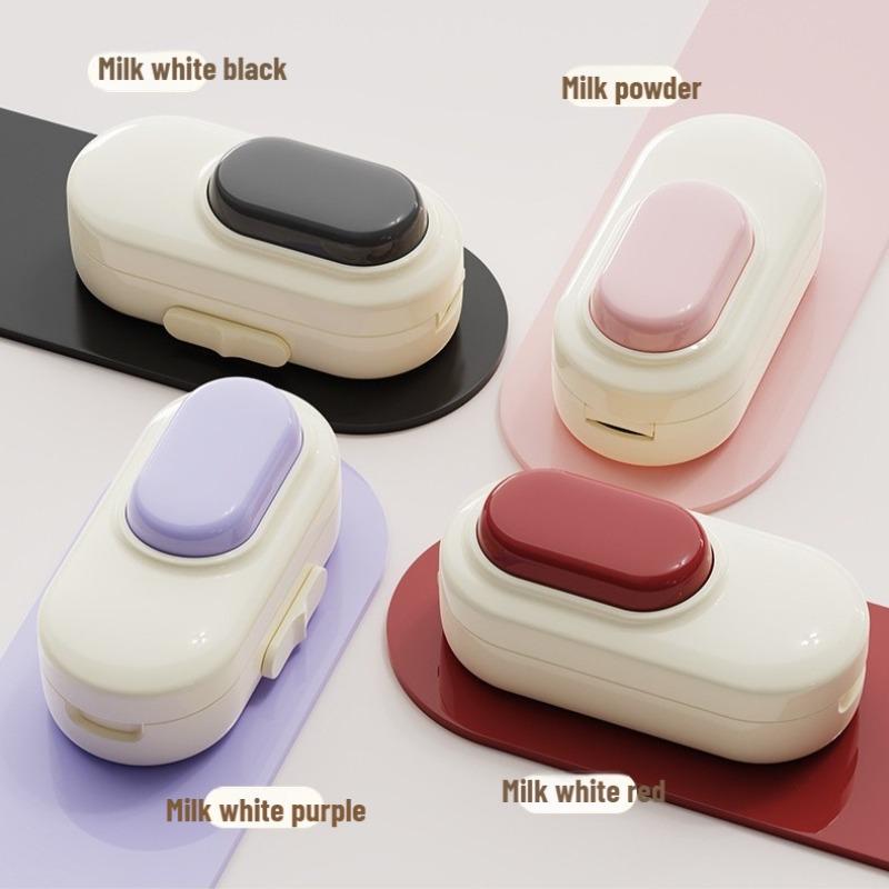 2-in-1 Portable Pill Cutter – Adjustable 1/2 & 1/4 Tablet Splitter with Sharp Blade for Small Pills, Travel & Home Use Pill Box