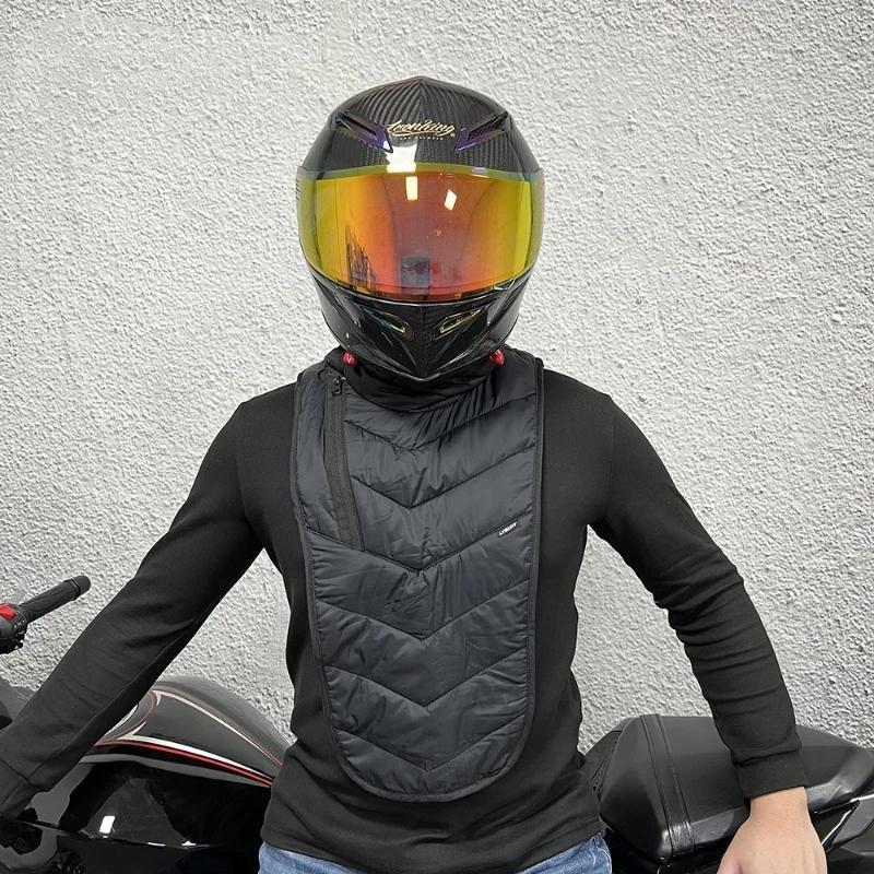 Keeping Warm Neck Scarf Motorcyclist Rider Chest Neck Protector Windproof Warmer Scarf Bibs Motorcycle Winter Thermal Collar