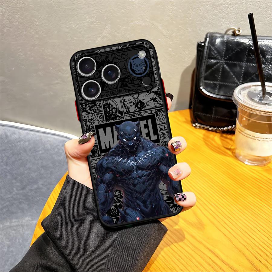 Case for iPhone 17 Pro Max XS XR 7 8 SE Air 13 Mini 15 14 11 12 16 Plus 17e Back Phone Cover Marvel Deadpool Sipiderman