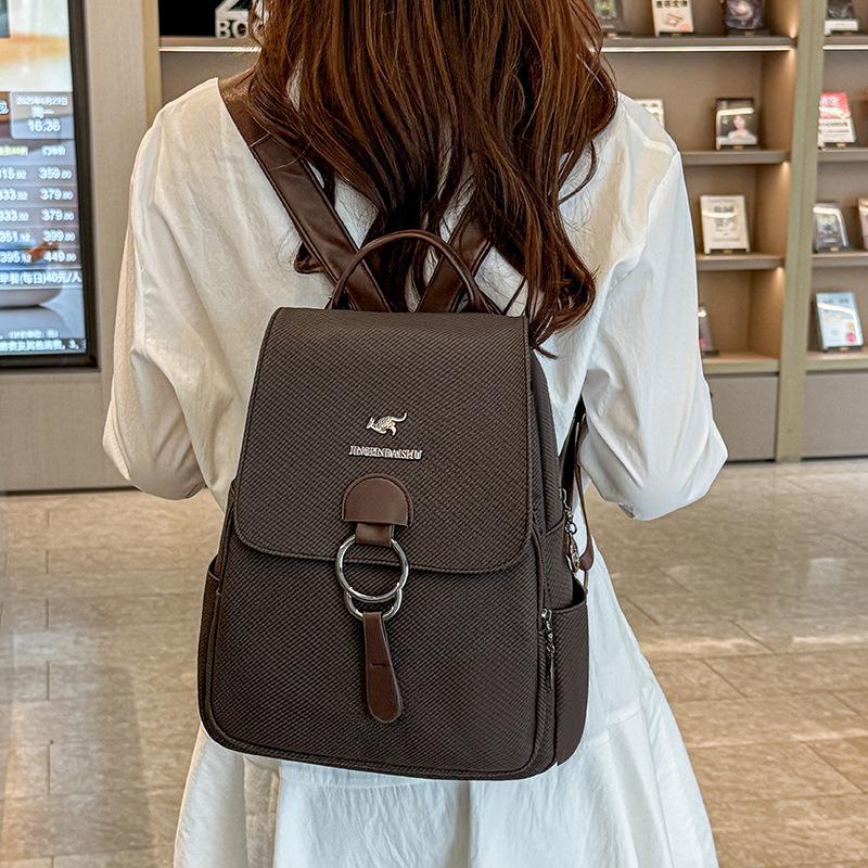 Women's Large Capacity Backpack Retro Commuter Lightweight Backpack