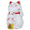 Lucky Cats Waving Arm Set Lovely Chinese Cats Solars Fortune Cats Statue Decorations for Front Desks,Business Openings