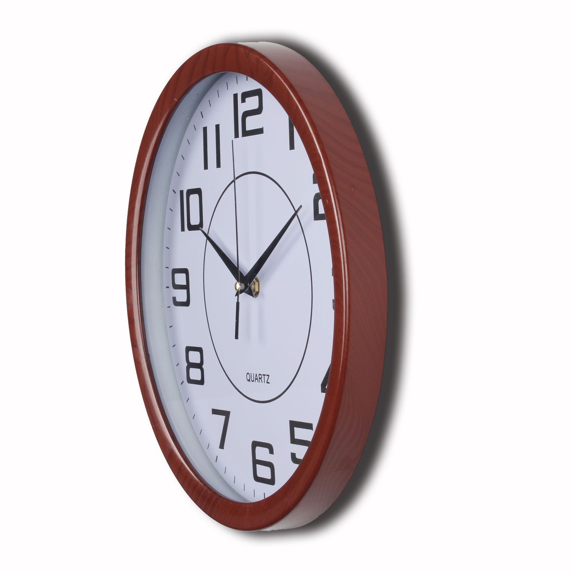 

12-дюймовые пластиковые настенные часы круглые простые часы настенные часы для гостиной настенные часы для печати dark