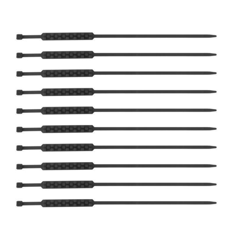 10 db/csomag Vészhelyzeti gumiabroncs kerék kábel Hócsúszásgátló lánc Állítható láncok autóhoz SUV-hoz Csúszásgátló kábelkötöző Újrafelhasználható kötöző