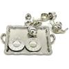 10 buc/set Păpușă Casă Miniatură Metal Ceai Păpușă Casă Mobilier Miniatură Veselă Jucărie Ceainic Ceașcă Farfurie