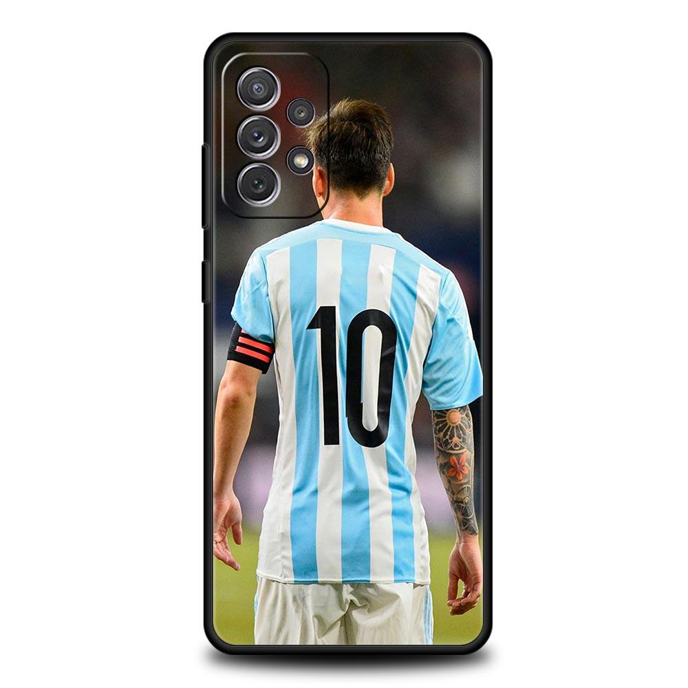 Football 10 Player Phone Case for Samsung Galaxy A55 A35 A17 A07 A15 A13 A25 A51 A71 A72 A73 A32 A52 A52S A41 5G Soft TPU Shell
