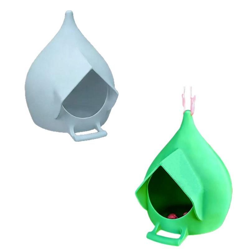 3D Printed Hanging Bird Feeder Construction Large Capacity Easy to Clean Weatherproof for Outdoor Use