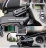 1"/ 25mm Kugel Motorrad Lenker Zylinderpumpenkappe Halterung für Telefon Kamera GPS