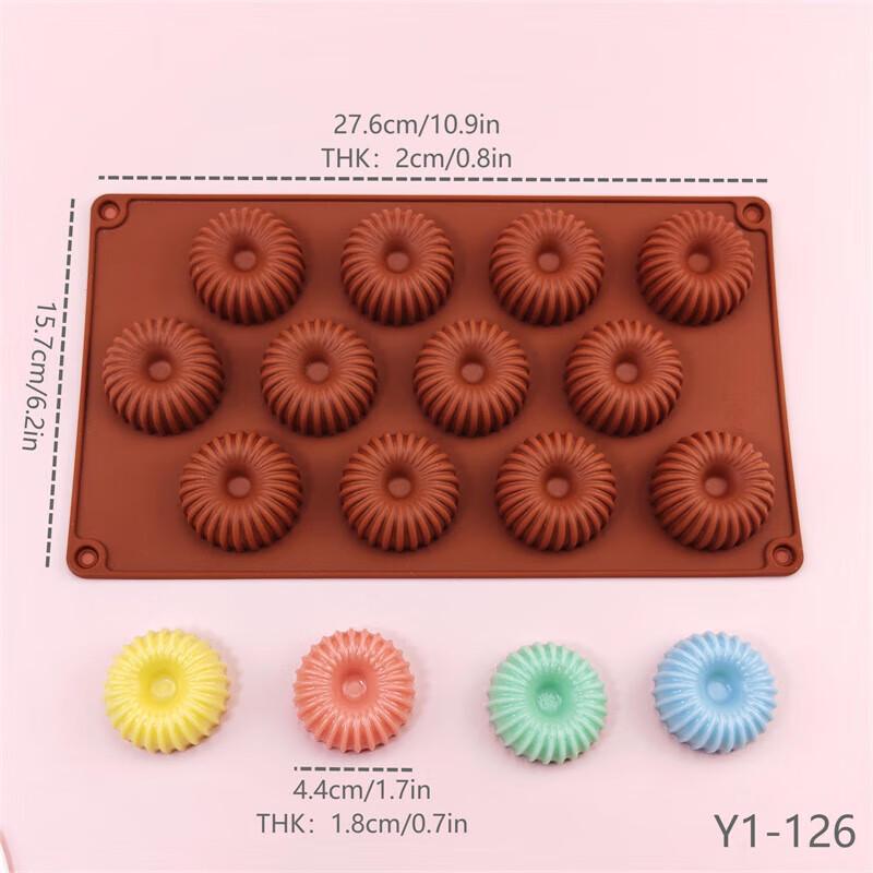 Lace Donut Silicone Baking Mold
