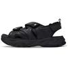 Sandal Chunky Mask Beach Sandals Unisex Black Sneakers 3ASDRNS43-50BKS