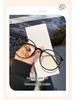 Ultra-Light Korean Style Women’s Eyeglass Frames with Myopia Prescription Option & Anti-Blue Light, Cold Tea Color Trend.