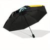 1pc Transformer Bumblebee Automatic Umbrella 8-Bone Design Compact Gear for Outdoor Travel, Perfect Gift for Friends or Family y280828142