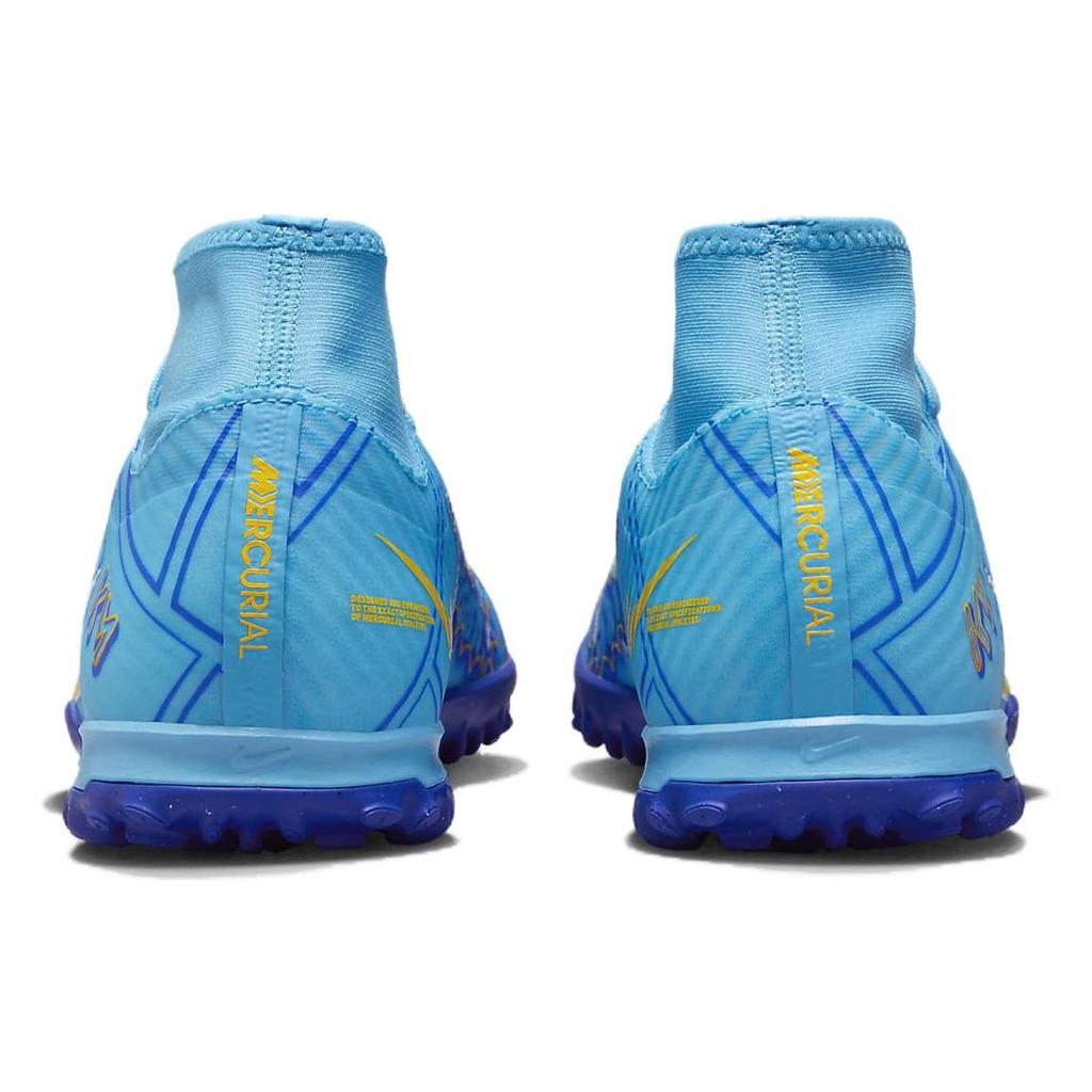 Nike Kylian Mbappé x Zoom Mercurial Superfly 9 Academy TF Motivasjonspakke Herre joggesko Blå Baltisk-Blå Hvit DO9347-400