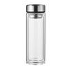 Double-Wall Tea Infuser Glass Bottle