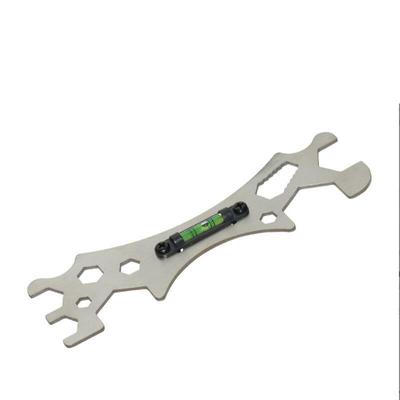 Special Wrench Tools with Level Shower Faucet Installation Bathroom Multifunctional Level Wrench Ruler Distance Measuring Tool