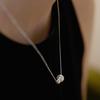 Lewe Pearl ball shiny chain necklace