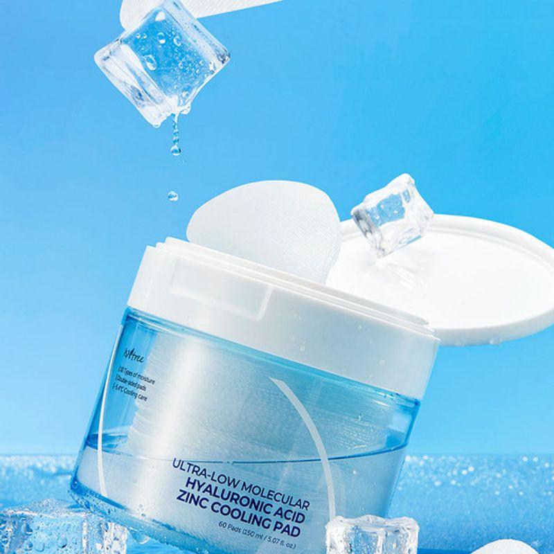 

Ultra-low molecular weight hyaluronic acid zinc cooling pads (60 sheets)