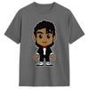 MMichael JJackson Chibi MJ Billie TShirt Harajuku T Shirts Short Sleeve Y2K Basic Tops Summer Cotton Plus Size Top Tees