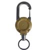 Retractables Keyring Wire Rope Retractables  Badges Holder Antitheft Buckle Rope AntiLost Retractables Keychains