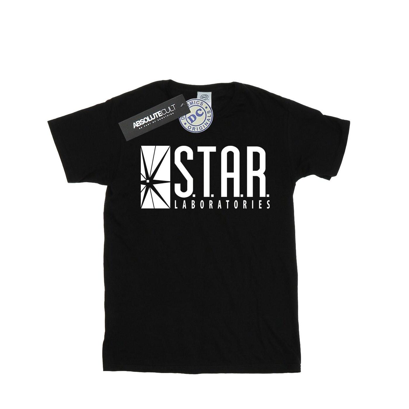 DC Comics Heren het Flash STAR Labs T-shirt 3XL zwart