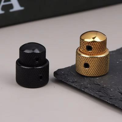 3Pcs Double Layer Dual Concentric Stacked Control Knobs Tone Volume Blend Knobs Cover  Bass