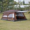 Double-Layer Outdoor Tent: Two Rooms & Living Area - Spacious, Portable, and Durable for Camping & Picnics