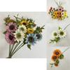 Sunflower Artificial Flower Bundle For Wedding Shoots And Wall Decor In Modern Homes