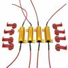 4Pcs LED Indicator Ballast Flash Rate Relay Turn Signal Bulbs 50W 6 Ohm Load ResistorTurn Signal 2