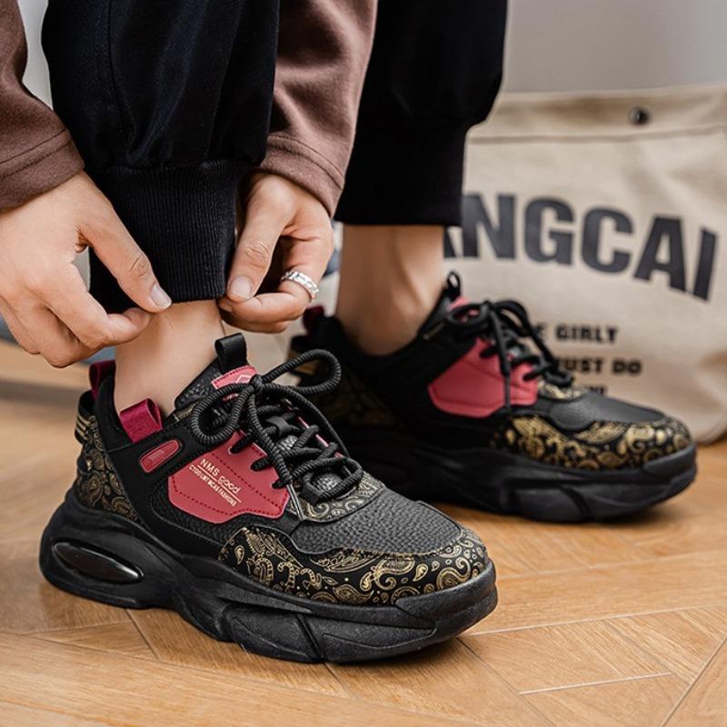 Herbst Neue Herrenschuhe Dad-Schuhe Mittelschule Hot Sale Student Luftpolster-Sneakers Atmungsaktiv Verschleißfest Renn-Trainingsschuhe