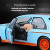 1:24 BMW M3 E30 1987 DTM Alloy Car Model Sound and Light Pull Back Children's Toy Collectibles Birthday gift