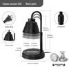 Nordic Aromatherapy Wax Melter Lamp - Flameless Candle Diffuser with Timer for Home and Bedroom Atmosphere