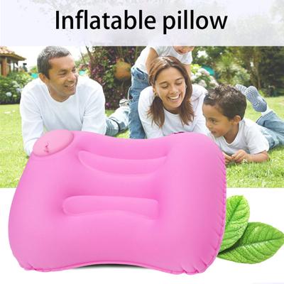 Oreiller gonflable imperméable à gonflage rapide, protection portable pour avion, voiture, oreiller de voyage pour un usage quotidien