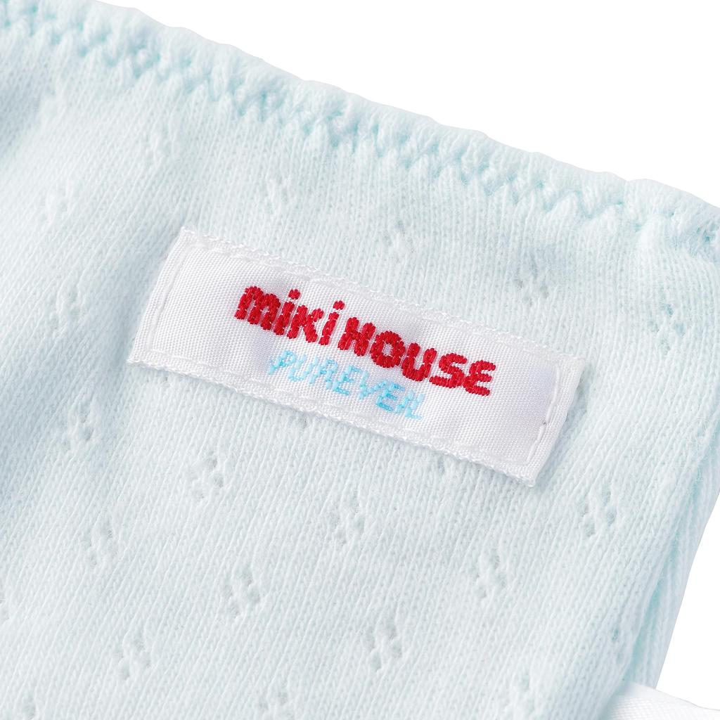 MIKI HOUSE Antibakteriální a Vyrobeno v Dívčím spodním prádle, Jednobarevné, Jednoduché, Antivirové, Japonsko, 100 cm, Modrá, 10-2428-573