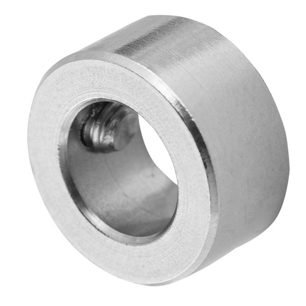 5 Pcs 8mm Shaft Lock Collar T8   Screw Lock Ring Nickle Plated Iron Isolation for 3D Printer