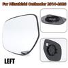 Car Left Heated Mirror Glass W/ Backing Plate For Mitsubishi Outlander 7632B609
