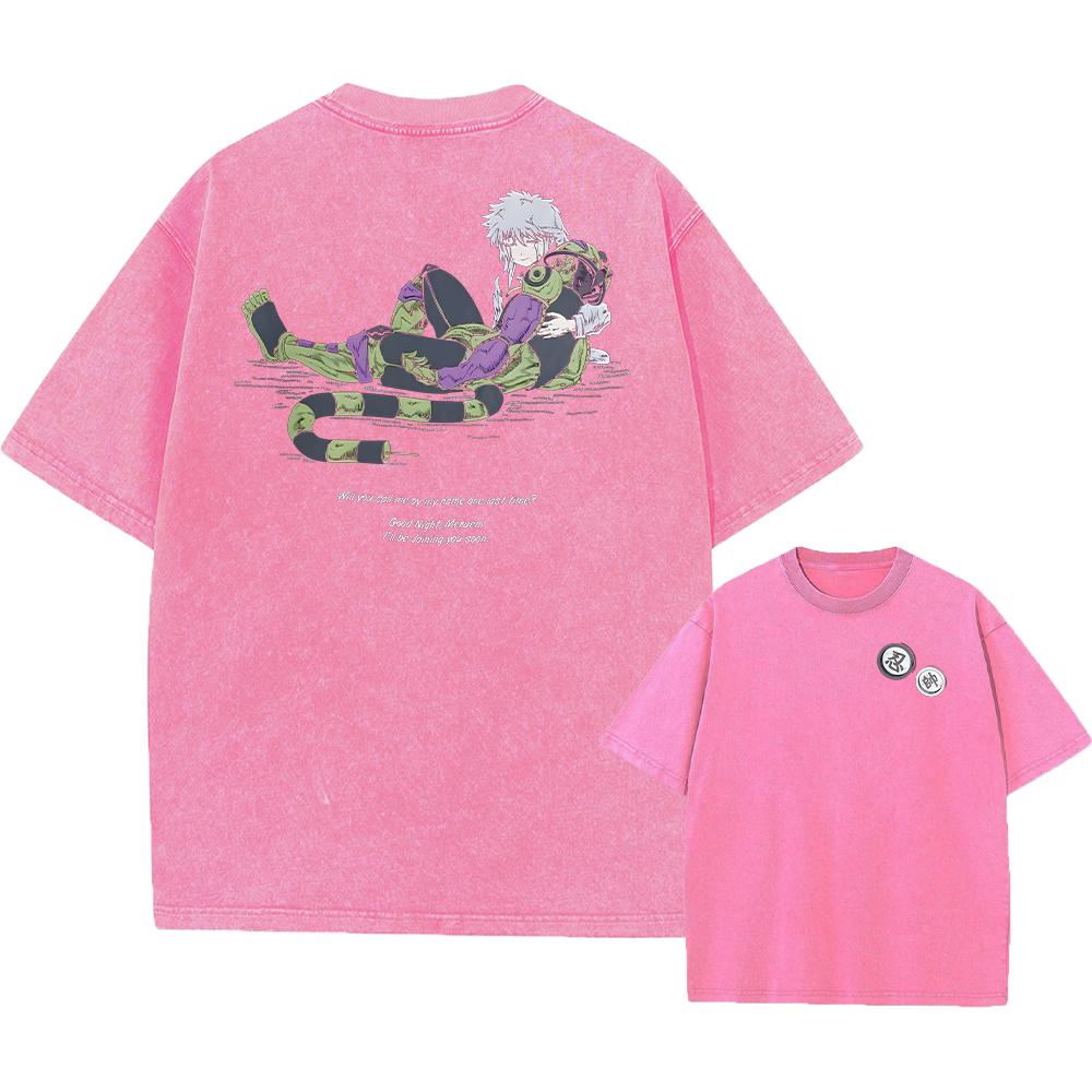 Anime Hunter X Hunter Prané Tričko Grafické Hip Hop Vintage Tričko Pánské Dámské Harajuku Bavlna Neformální Krátký Rukáv