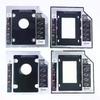 NEW SALE 2.5" SSD CD DVD To HDD Case Enclosure CD-ROM ODD Optibay Plastic Aluminum Universal 9.5/12.7mm SATA 3.0 2nd HDD Caddy
