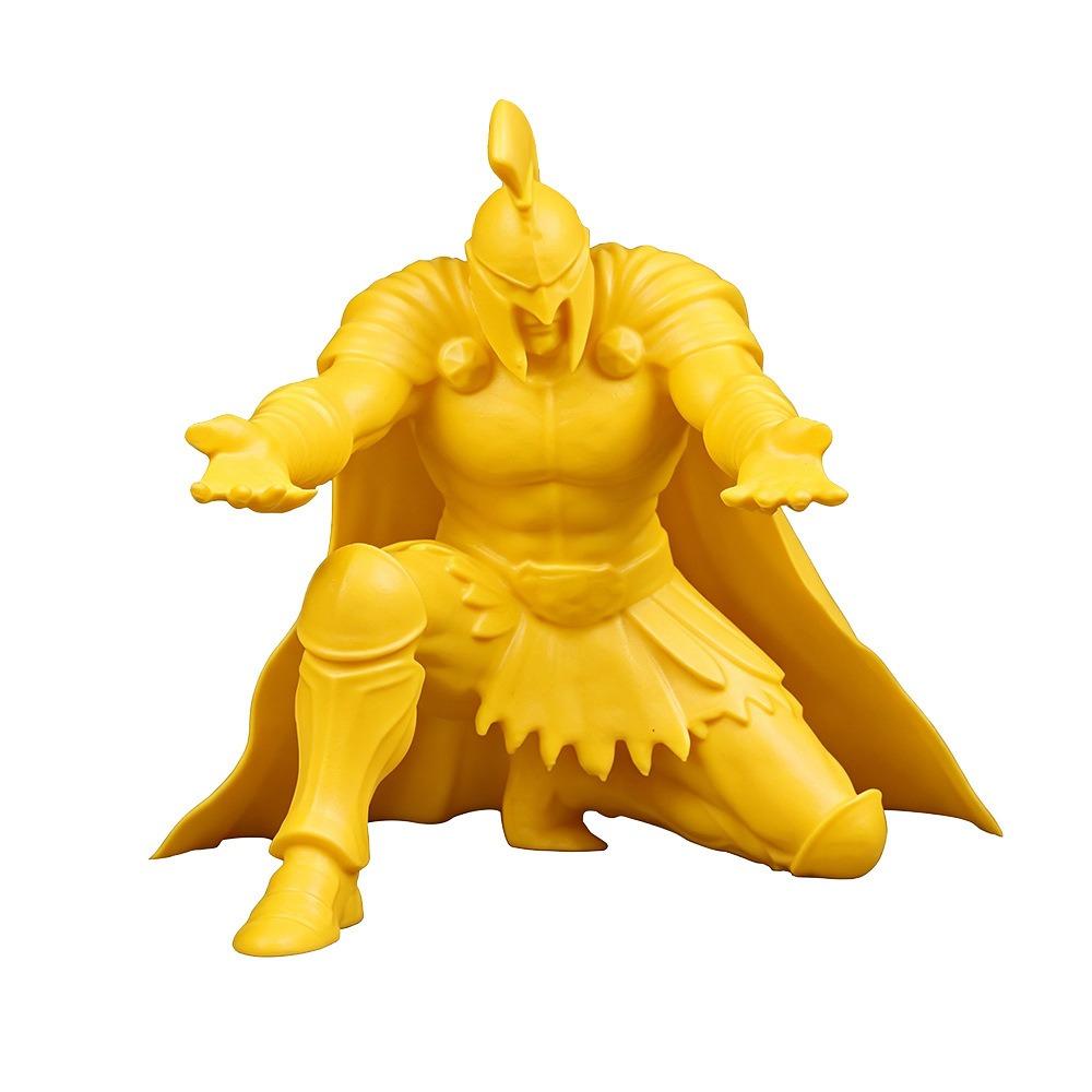 Plastic Kneeling Knight Pen Rack 3D Printed Roman Gladiator Pen Stand Birthday Gift