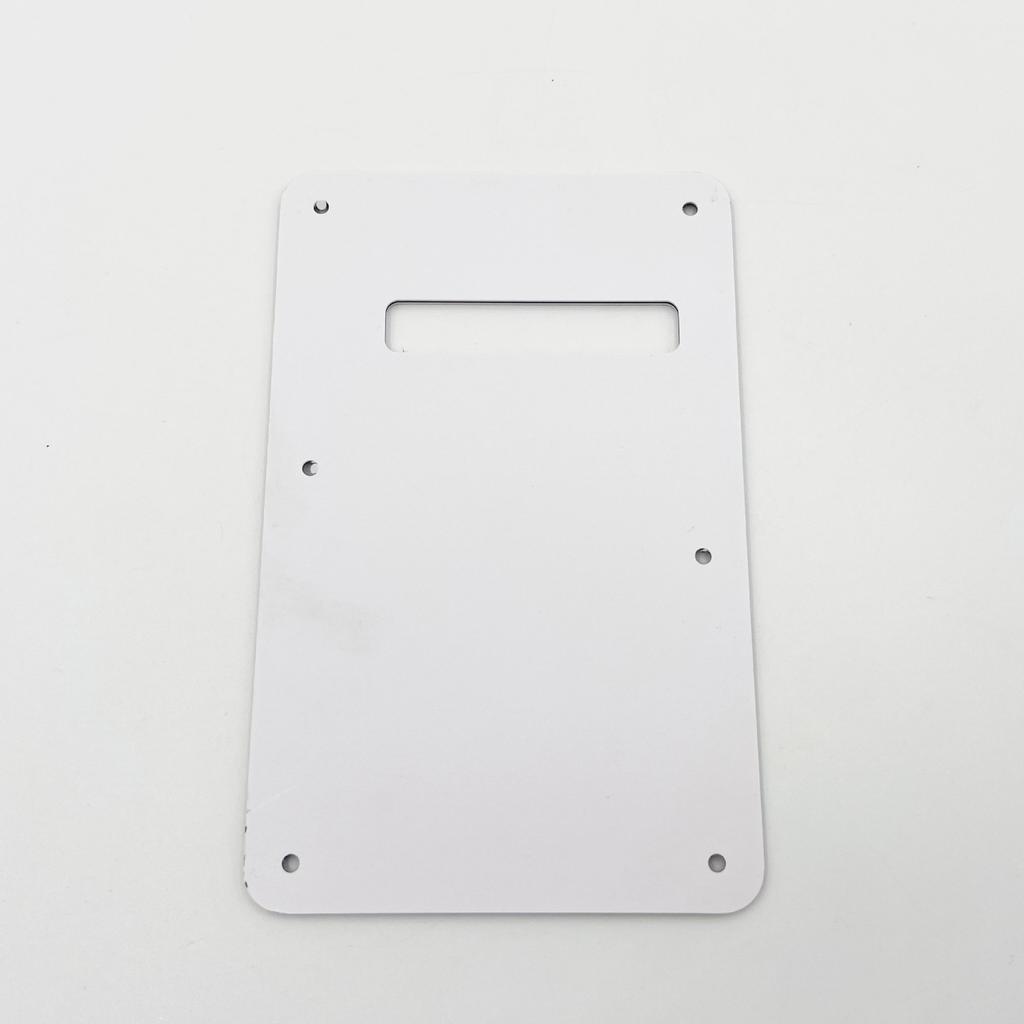 Electric Guitar Back Plate Three-Layer PVC Pearl-Finish Guitar Back Plate Spring Compartment Cover Plate Back Plate with Offset Slotted Holes