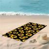 Sunflowers pattern Beach Towel for Family stuffs friend Gift Quick-Dry Sand free For Bath Yoga Beach Camping Swimming GYM Travel
