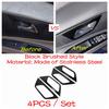 Car Inner Door Handle Bowl Frame Cover Trim Fit For Peugeot 3008 5008 GT 2017 - 2025 ABS / Stainless Steel Accessories Interior