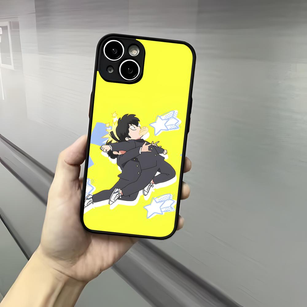 Go For It, Nakamura-kun Phone Case For Iphone 17 16 15 14 13 12 Pro Max Xr Air Plus Skin Feel Black Hard Shell Cover