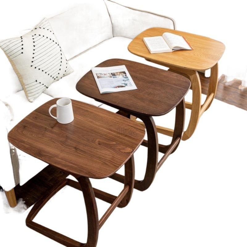 3L Small Tea Table Corner Table Solid Wood Art Tea Table Disassembly and Assembly