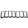 7pcs Gloss Black Front Grille Trim Ring Insert for Jeep Grand Cherokee 2014-2016