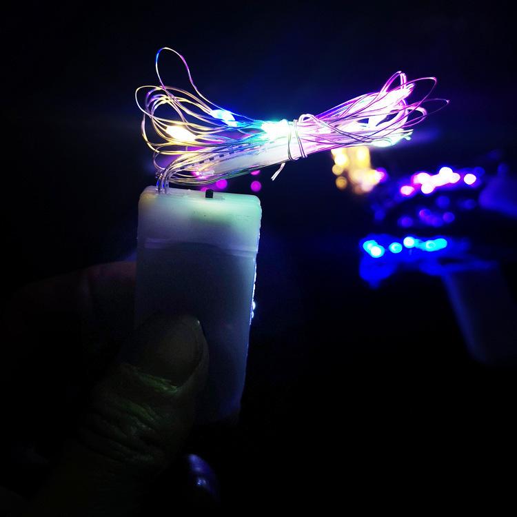 

1M10 Светодиодная гирлянда для украшения торта, разноцветные огни, для вечеринки по случаю дня рождения, свадьбы, юбилея 1 meter 10 lights four colors